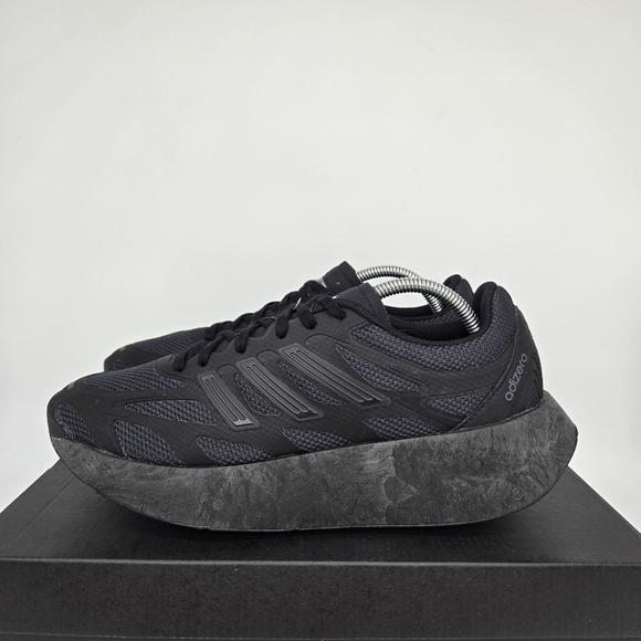 New Adidas Adizero Aruku 'Black Carbon' JH7772 Men's Running Shoes Size 9.5 - Picture 1 of 8